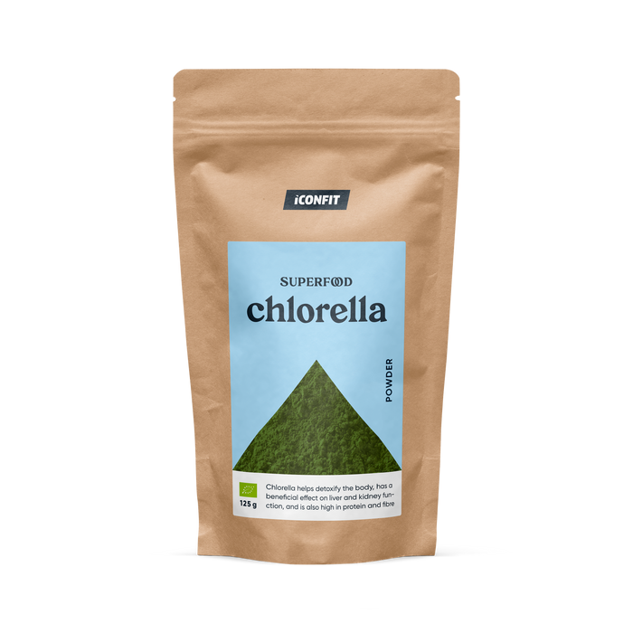 ICONFIT Bioloģiskais hlorellas pulveris (125 g)