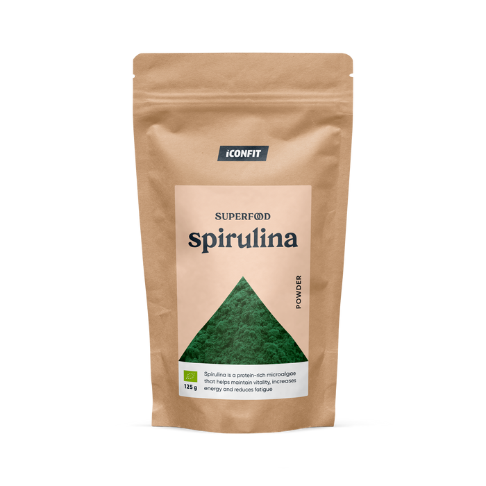 ICONFIT Ekologiški spirulinos milteliai (125 g)